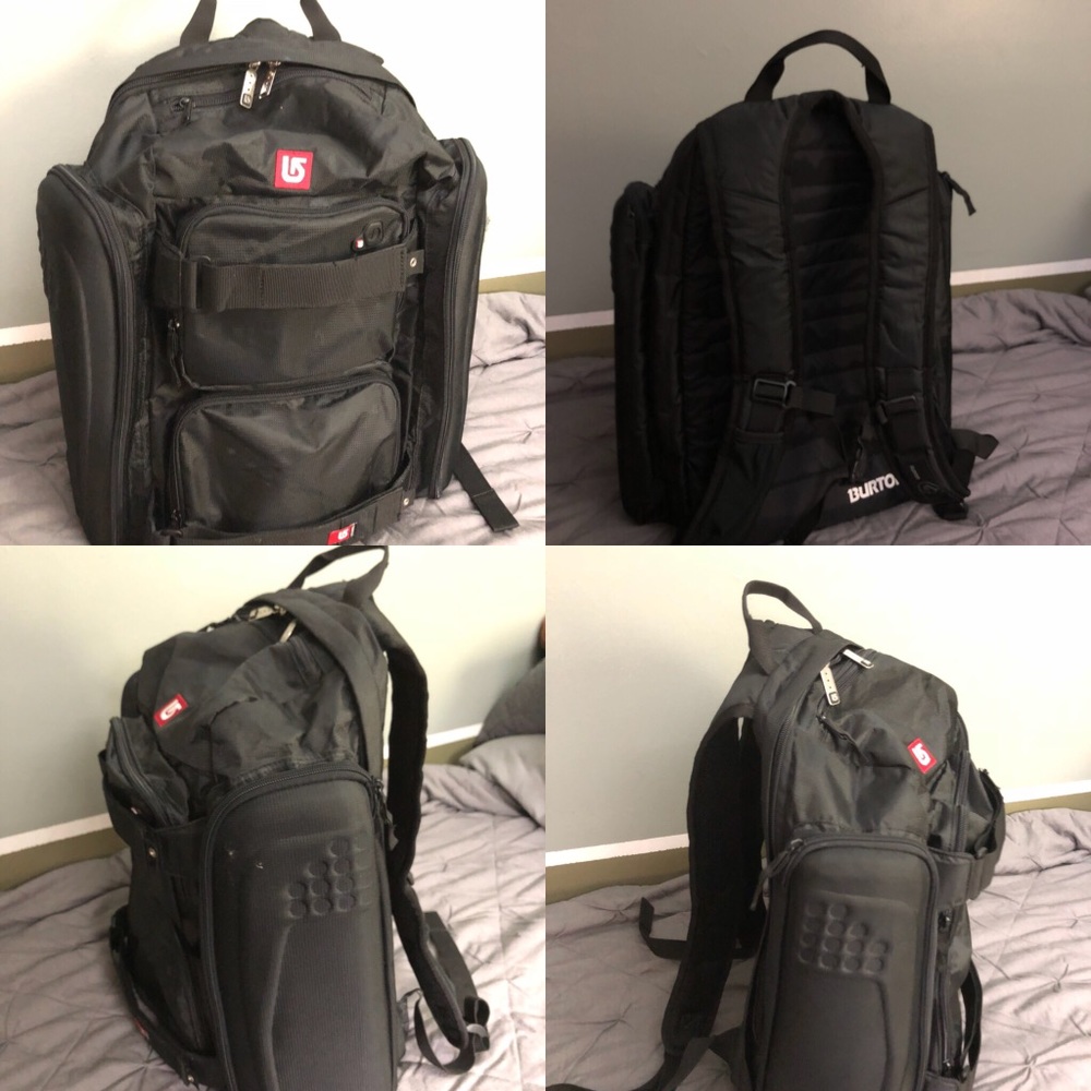 Burton skateboard backpack w/ integrated sound